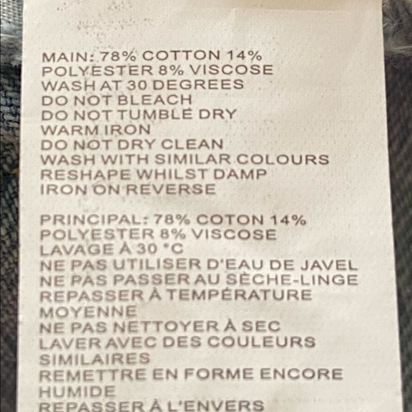 Nasty Gal ‘My Kind of Trouble is You Denim Skirt’ Mini Distressed NWT Size 6 - Picture 9 of 11